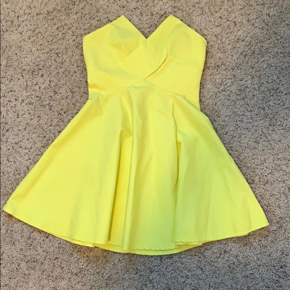 DO + BE strapless dress